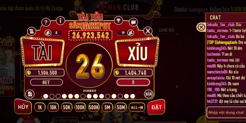 Tham gia tài xỉu nhận thưởng giá trị khủng